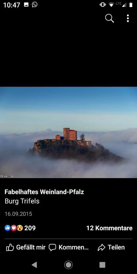 Willkommen In Unserem Kleinen Paradies Venningen Exterior foto