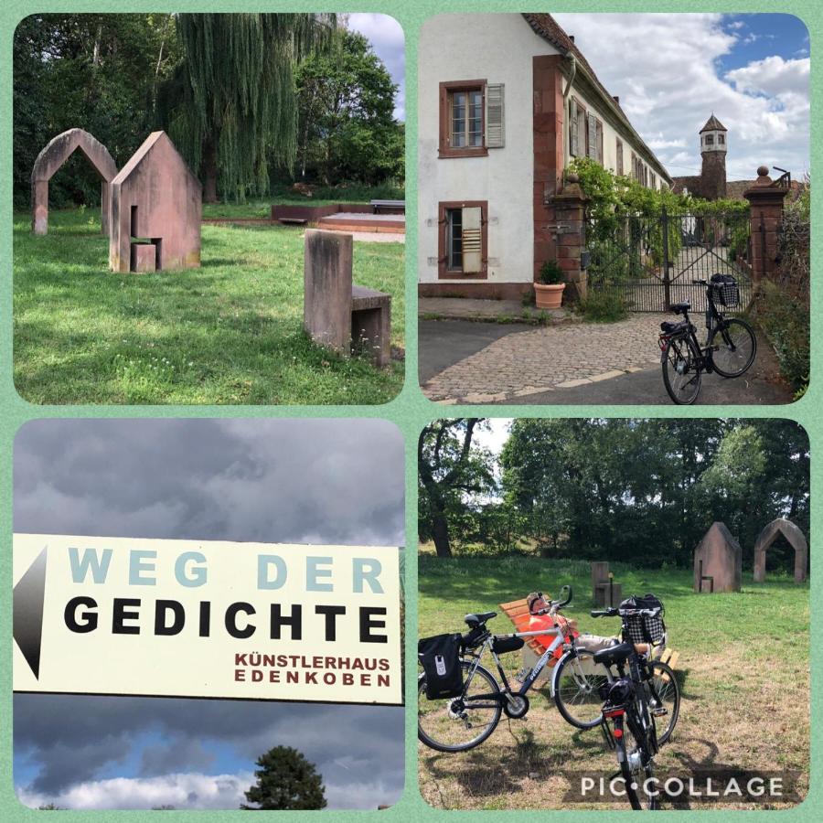 Willkommen In Unserem Kleinen Paradies Venningen Exterior foto